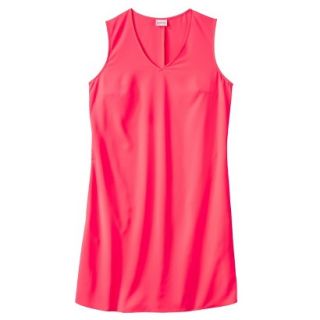 Merona Womens Woven Front Pocket Dress   Extra Pink   XXL