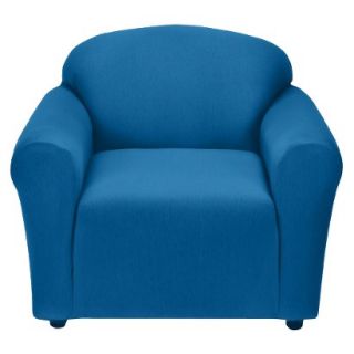 Jersey Chair Slipcover   Cobalt