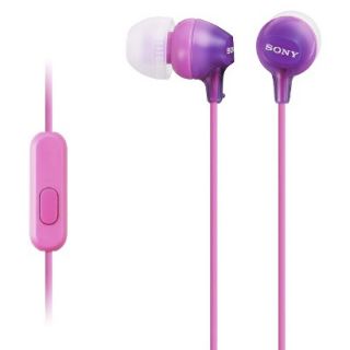 Sony Fashionable Headset for Smartphones   Violet (MDREX15AP/VIO)