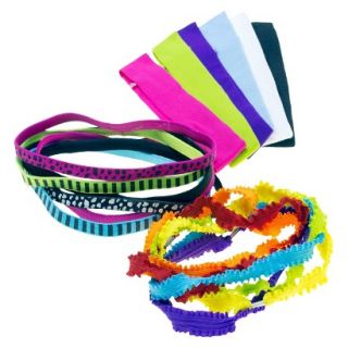 Gimme Clips Stretchy Headbands   18 Count