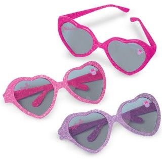 Disney Minnie Mouse Glitter Heart Sunglasses
