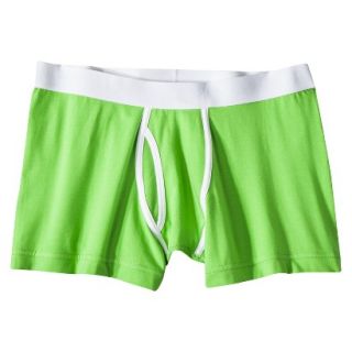 Mossimo Supply Co. Mens 1pk Boxer Briefs   Neon Green XL