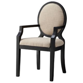 Dining Chair Morris Oval Back Arm Chair   Toast