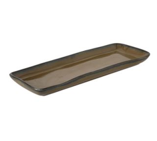 Tuxton Rectangular Ceramic Tray   5x13 3/4 Mojave