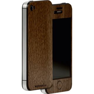 Real Wood Skin   Better Protection for Your iPhone 4/4S, Walnut, Model 4121