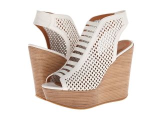 Marc by Marc Jacobs Easy Breeze 85mm Sandal Wedge Womens Wedge Shoes (White)