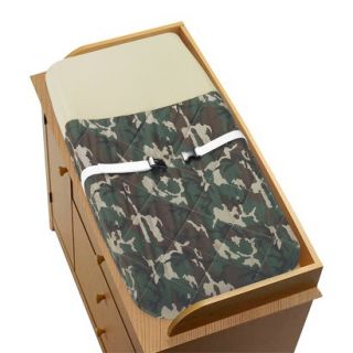 Green Camo Changing Pad Cover