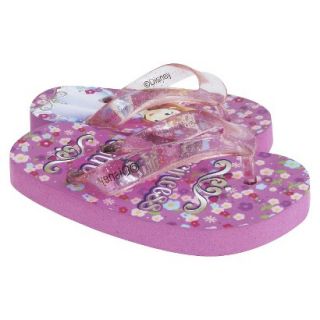 Toddler Girls Sofia The First Flip Flop Sandals   Pink 6