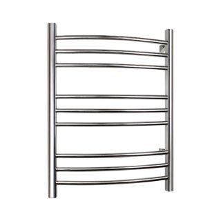 Warmly Yours Wall Mount Electric Towel Warmer   Riviera, Polished Stainless