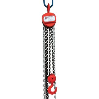 Vestil Hand Chain Hoist   2 Ton Lift Capacity, 10ft. Lift, Model HCH 4 10