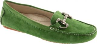 Womens Patricia Green Shelby   Green Grass Moccasins