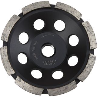 Klutch 4 Inch Single Row Diamond Grinding Cup Wheel