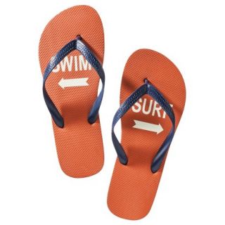 Mens Limited Edition Mossimo Supply Co. Flip Flop Sandal  Orange 12