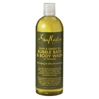 SheaMoisture Olive & Green Tea Bubble Bath & Body Wash   16 fl oz