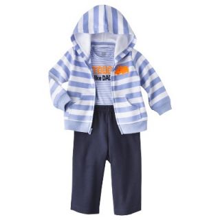 Just One YouMade by Carters Newborn Infant Boys Cardigan Set   White 9 M