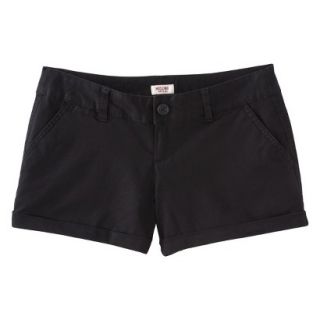 Mossimo Supply Co. Juniors Mid Length Woven Short   Black 5