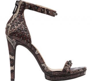 Womens Jessica Simpson Faralie   Natural/Taupe Synthetic Snake Heels
