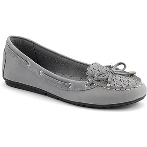 Sperry Top Sider Womens Isla Grey Perfs Shoes, Size 6 M   9266826