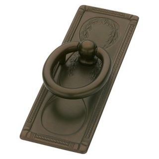 Liberty Hardware 96 mm Vintage Ring Pull   Rubbed Bronze (Set of 2)