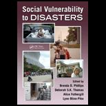 Social Vulnerability to Disasters