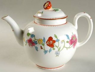 Royal Worcester Astley (Bone) #Z1822 Teapot & Lid, Fine China Dinnerware   Older