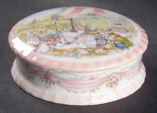 Royal Doulton Brambly Hedge Trinket Box with Lid, Fine China Dinnerware   Differ