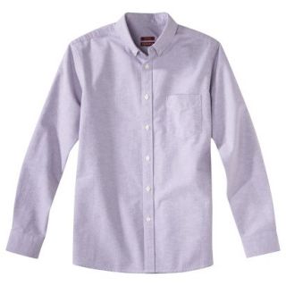 Merona Mens Tailored Fit Oxford Button Down   Soft Orchid XXL