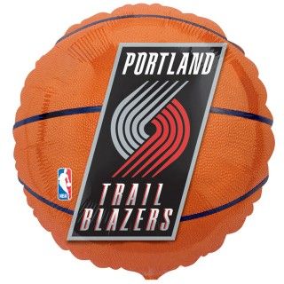 Portland Trail Blazers Basketball Foil Balloon