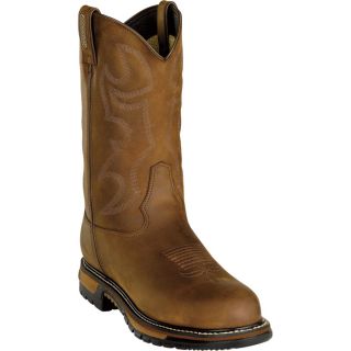 Rocky 11 Inch Branson Waterproof Western Boot   Steel Toe, Brown, Size 14,
