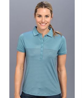 Heather Grey Emily S/S Top Womens Short Sleeve Pullover (Blue)