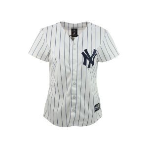 New York Yankees Jacoby Ellsbury Majestic MLB Womens Replica Player Jersey