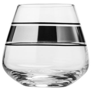 Threshold Metallic Rim Cocktail Glass Set of 4