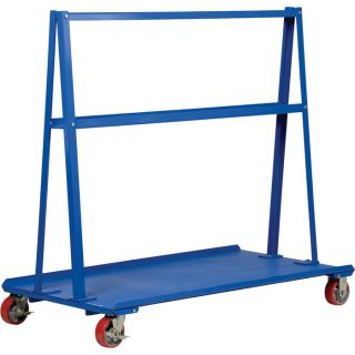 Vestil A Frame Cart   2000 Lb. Capacity, 48 Inch L x 24 Inch W, Model AF 2448