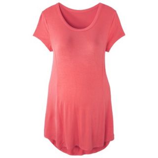 Liz Lange for Target Maternity Short Sleeve Top   Melon XL