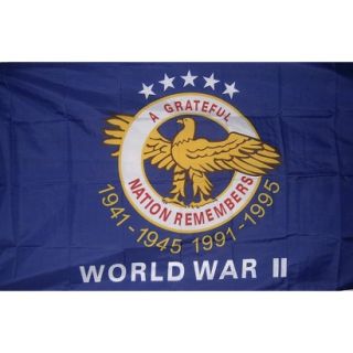 World War II Commemorative Flag   3x4