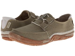 Cushe Shorething Textile Mens Slip on Shoes (Olive)