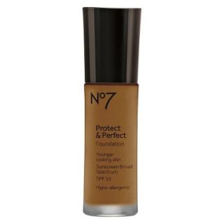 No7 Protect & Perfect Foundation SPF 15   Mocha (1.01 oz)