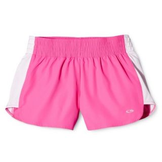 C9 by Champion Womens Run Short With Mesh Inset   Pink XS