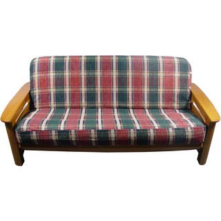 Lifestyle Covers Lifestyle Covers New England Plaid Full Size Futon Cover Multi Size Full