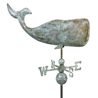 Good Directions 37 inch Whale Copper Weathervane