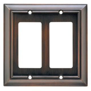 Architectural Double GFCI/Rocker Wall Plate  Set of 2