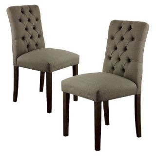 Skyline Dining Chair Threshold Brookline Dining Chair   Taupe (Set of 2)