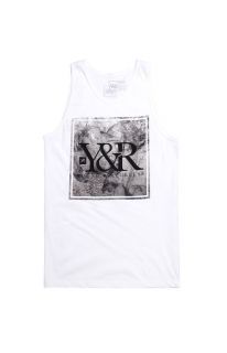 Mens Young & Reckless Tank Tops   Young & Reckless Marble Smoke Tank Top