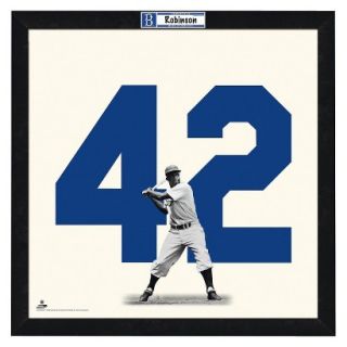 MLB Brooklyn Dodgers Jackie Robinson Framed Uniframe