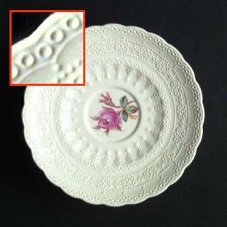 Spode Moss Rose (Jewel Shape) Saucer, Fine China Dinnerware   Jewel Shape, Pnk R