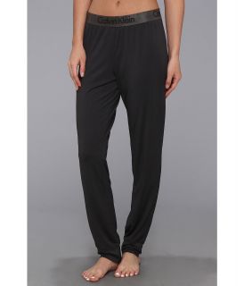 Calvin Klein Underwear Dual Tone Pajama Pant Womens Casual Pants (Black)