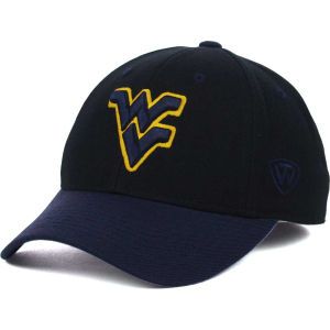 West Virginia Mountaineers Top of the World NCAA Memory Fit Dynasty Fitted Hat