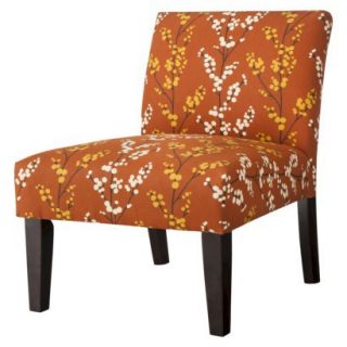 Skyline Armless Upholstered Chair Avington Armless Slipper Chair   Berries &