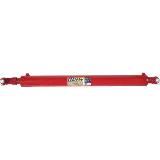 NorTrac Heavy Duty Welded Cylinder   3000 PSI, 2.5 Inch Bore, 24 Inch Stroke