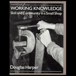 Working Knowledge  Skill and Community in a Small Shop